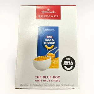 Hallmark 2025 The Blue Box Kraft Mac & Cheese Keepsake Ornament - Picture 1 of 2