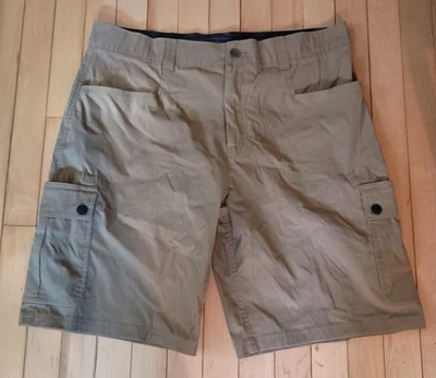 Orvis Cargo Shorts Mens Size 36 Nylon Spandex 9" Inseam Pockets Hiking Stretch - Image 1 of 4