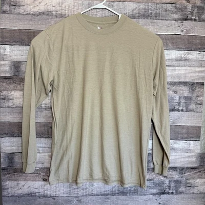Drifire HRC2 FR Shirt Mens XL Tan Long Sleeve Flame Resistant Crew Performance - Image 1 of 4