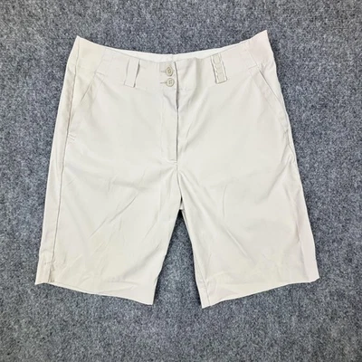 Pantalones Cortos de Golf Nike Para Mujer Talla 6 Beige Dri-Fit Ligeros Rendimiento Verano Foto 1 de 4