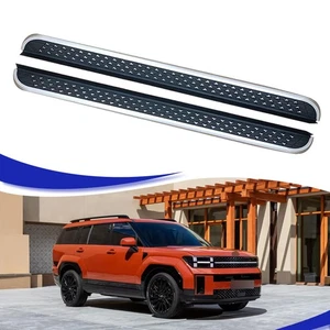 Running Board Side Step Fits Hyundai Santa Fe 2024 2025 Pedal Nerf Bar Fixed - Picture 1 of 12
