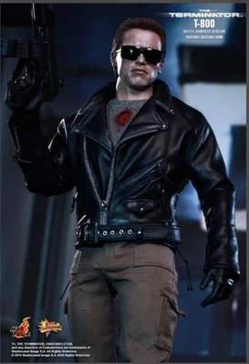 Hot Toys Terminator Battle Damaged Ver MMS 238 T800 1/6 US SELLER - Image 1 of 4