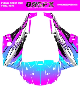 Kit de gráficos Polaris RZR XP 1000 2019-2023 D53-1 OAGFX - Imagen 1 de 1