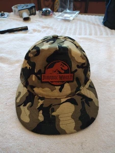 Jurassic World Camo Adjustable Hat Cap, One Size Fits All - Picture 1 of 5