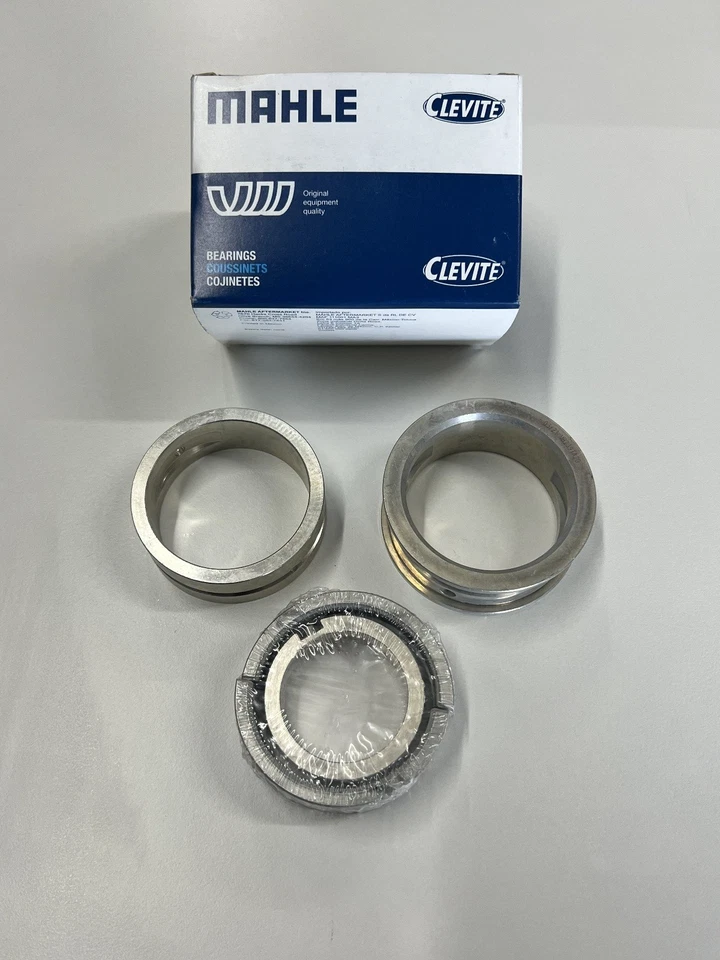 Juego de rodamientos principales 1,50 mm/STD/2,00 mm, Mahle, se adapta a motores VW refrigerados por aire 1200-1600 Foto 1 de 2