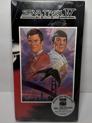Star Trek IV: The Voyage Home (VHS, 1991) BRAND NEW SEALED - Image 1 of 4