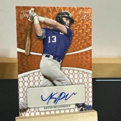 Juego perfecto Nust Minors 2022 Kevin McGonigle National Showcase automático azul 5/5 Foto 1 de 2