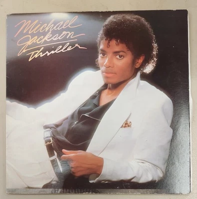 Thriller by Michael Jackson Album Vinyl Record Original 1982 QE 38112 VG+ OIS - Image 1 of 4