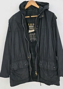 VINTAGE BARBOUR DURHAM A6 GEFÜTTERTE JACKE JACKE 44 /112 Cm - Bild 1 von 4