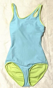 Athleta Girl Blue One piece Swimsuit XXL - Picture 1 of 3