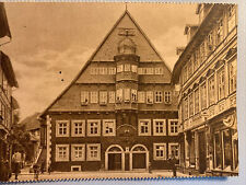 Antique Postcard Townhall in Osterode Harz Germany Vintage Collectible 