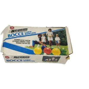 VINTAGE Regent Boccia Ball Vintage Rasenspielset OVP mit Anleitung - Bild 1 von 10