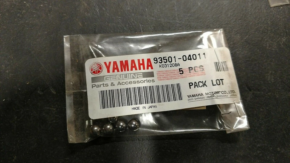 BALL 93501-04011 YG1 CT1C HORQUILLA EMBRAGUE BOLA ÚNICA 1-2-8 Foto 1 de 1