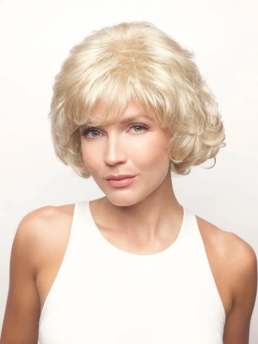 Mariah Wig by Noriko Curly Short Wig - CLEARANCE COLOR Cappucino - Image 1 of 4