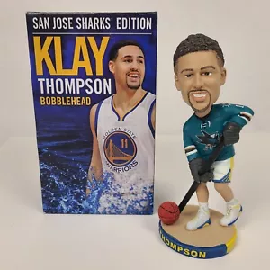 Klay Thompson Bobblehead Golden State Warriors San Jose Sharks Edition SGA 2016 - Picture 1 of 21