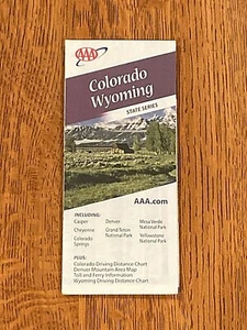Hoja de ruta AAA - Colorado/Wyoming - Mapa 2008 - Imagen 1 de 4
