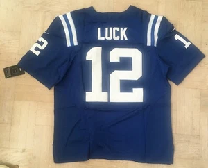 NEW 2012 NFL Replica Jersey Andrew Luck Indianapolis Colts Name Number Sew On - Picture 1 of 2