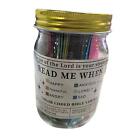 Bible Verses in Jar with Colorful Bible Verses Papers