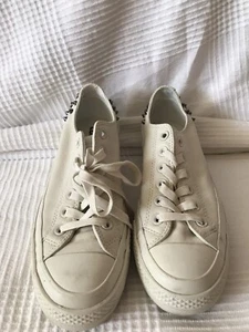Converse All Star Damen Halbschuhe Top Zustand Gr 38 Leder Nieten Komfort - Bild 1 von 10