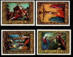 ANGUILLA SG76/9 1970 EASTER MNH - Picture 1 of 1