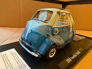 BMW Isetta 250 year 1959 blue / light Blue 1:12 KK-Scale - Picture 1 of 8