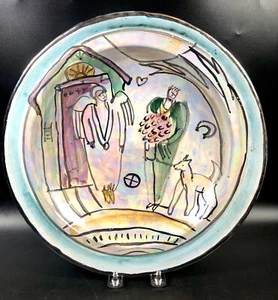 Placa de tercera fecha firmada por Robyn ~ Angel Charger ilustraciones cerámica 95 - Imagen 1 de 6