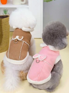 Warm Dog Clothes Winter Apparel Thickning Coat Jacket for Small Pet Cat Puppy - Picture 1 of 10