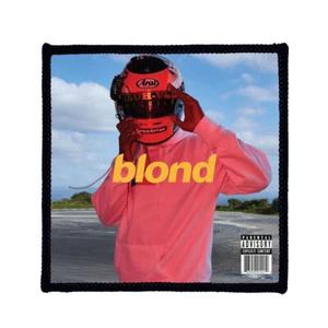 Square Printed Patch - Blonde Hip Hop Photo Sew On Badge in 3 sizes - Picture 1 of 1