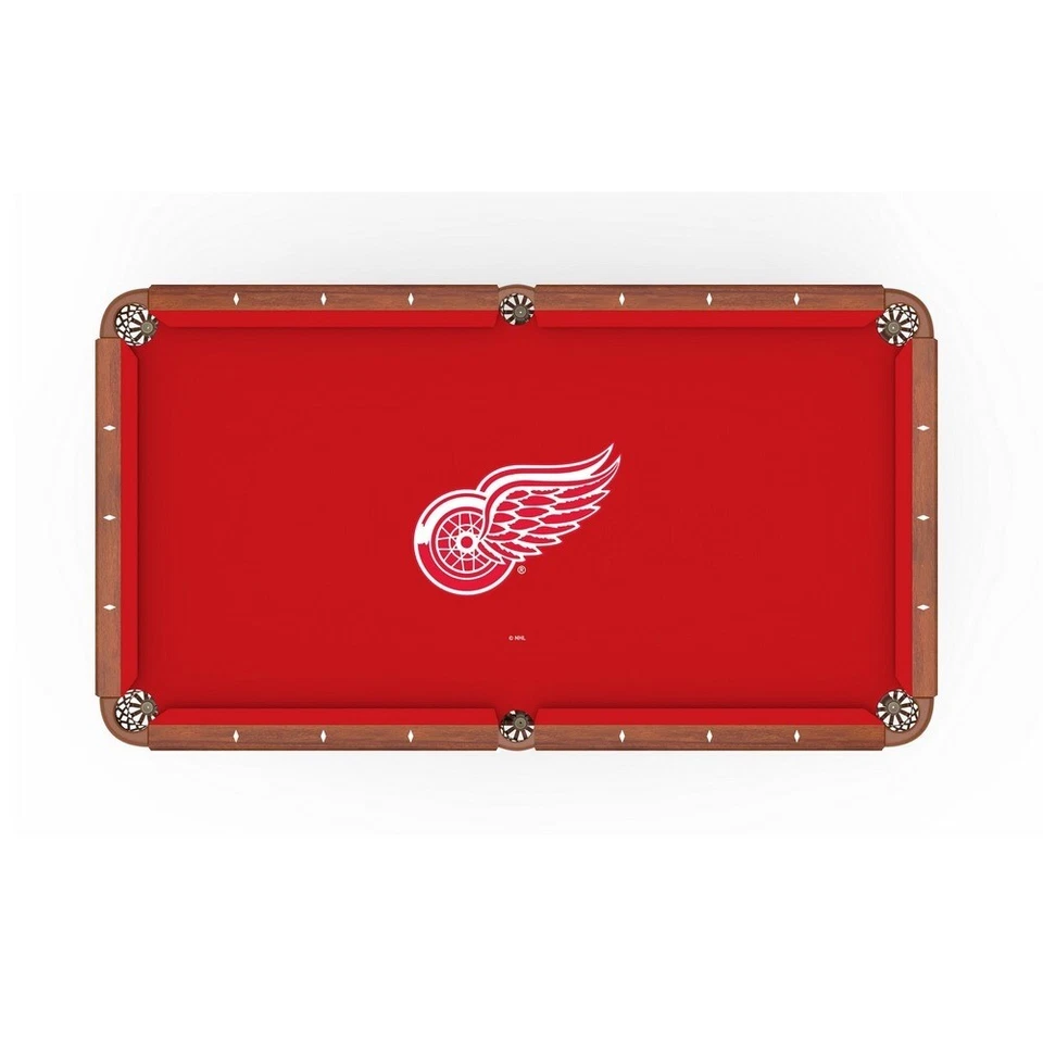 NHL - Detroit Red Wings Pool Table Cloth Hockey Team Logo - Image 1 of 1