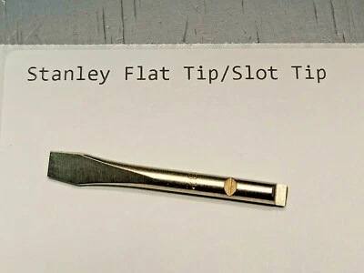 Stanley Yankee No. 2 Flat Tip #2 Slot Screwdriver Bit Fits: 133 135 233 68-135 - Image 1 of 4