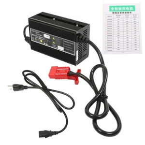 24V 10 Amp Floor Scrubber Battery Charger with SB50 Style RED Connector - Picture 1 of 12