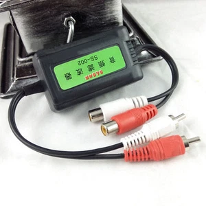 3.5mm Auto RCA Verstärker Audio Rauschfilter Masseschleifen Isolator Entstörer - Bild 1 von 1