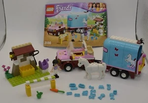 3186, Emmas Pferdeanhänger, LEGO® Friends - 100% komplett mit Anleitung - Bild 1 von 4