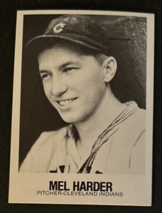 1979 TCMA Renata Galasso Mel Harder Baseball Card #81 Indians Pitcher VG O/C - Picture 1 of 2