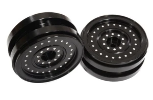 Precision CNC Machined Alloy Wheels Designed for Axial 1/10 SCX10 II UMG10 6X6 - Picture 1 of 1