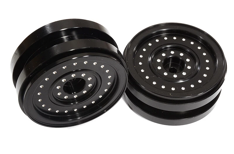 Billet Machined Alloy Wheels for Axial 1/10 SCX10 II UMG10 6X6 - Image 1 of 1