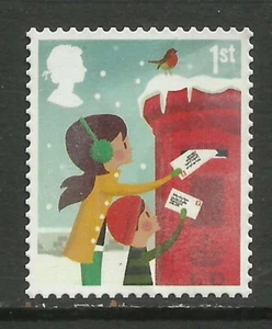 GB 2014 QE2 1st Christmas Unused No gum SG 3651 ( K102 ) - Picture 1 of 1