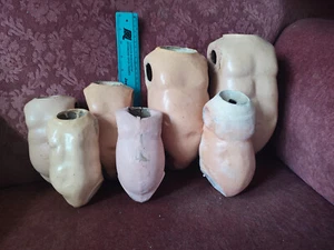 7 Antique Baby Doll Torsos - Composition - TLC (B3) - Picture 1 of 13