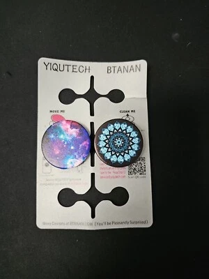 Yiqutech BTanan 2 УПАКОВКИ синий фиолетовый складной телефон гнездо держатель/стойка  - Изображение 1 из 2