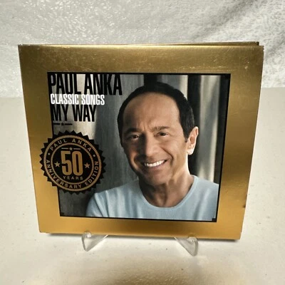 Paul Anka Classic Songs My Way 50th  Anniversary Edition [digipak] Cd Set Foto 1 de 3