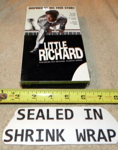 "Little Richard" True Story Inspired Rock 'N' Roll Sealed Shrink wrap VHS TAPE - Imagen 1 de 4
