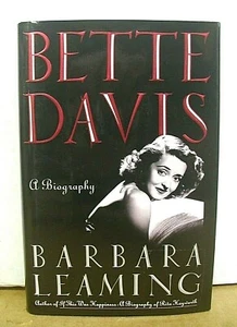 Bette Davis A Biography by Barbara Leaming 1992 HB/DJ First Printing - Picture 1 of 1
