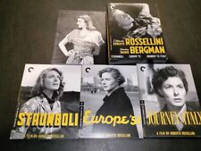 3 Films by Roberto Rossellini Starring Ingrid Bergman Criterion Blu-ray