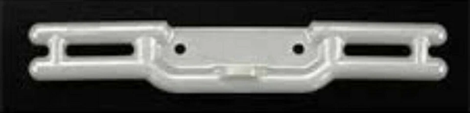 RPM 80486 Rear Tubular Bumper Metallic Silver Traxxas Revo Dyeable  - Image 1 of 1