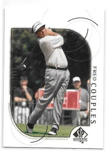 2001 Upper Deck UD SP Authentic Golf Gold Parallel #3 Fred Couples /500 - Bild 1 von 2