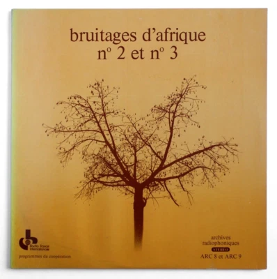 MINT BRUITAGES D'AFRIQUE n°2 & 3 african ethnic french 1977 RFI ARC 8 & 9 LP Foto 1 de 3