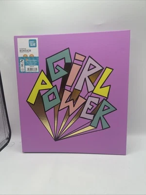 Carpeta Power Girl 3 anillos 1" - lavanda - por: bolígrafo + equipo Foto 1 de 4