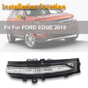 1*For Ford Edge 2015-2021 Right Side LED Rearview Mirror Turn Signal light - Picture 1 of 8