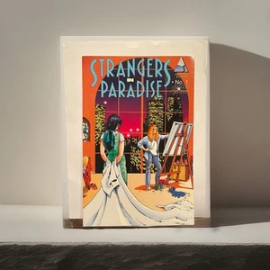 Strangers in Paradise #1 Rare FIRST PRINT NM Black & White 1994 Noir Unread - Picture 1 of 4
