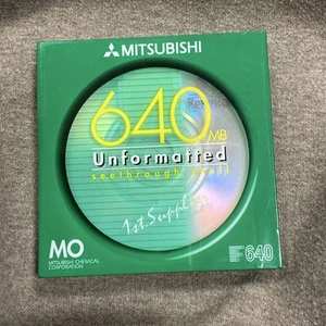 Mitsubishi KR640U1S 640MB MO Optical Disk ungeöffnet - Bild 1 von 2